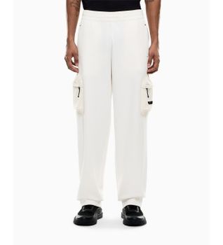 EA7 para hombre. 7M001589_AF12660 Pantalón Athletic Mix beige (L), Casual, Deportivo, Algodón
