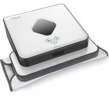 IROBOT Braava 390T Floor Mopping Robot - White, White