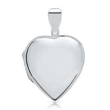 Relicario corazón plata 925