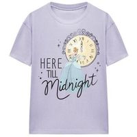 cinderella camiseta here till midnight para mujer