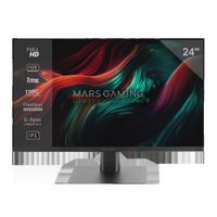 mars gaming mv-24 monitor 24r ips fhd 120hz hdr10 1ms freesync y g-sync monitor pc con altavoces integrados inclinacion 25 low blue light y flicker free hdmi  displayport  jack 35mm