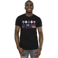 disney camiseta may the force ice pops para hombre