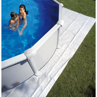 manta protectora de suelo para piscinas gre