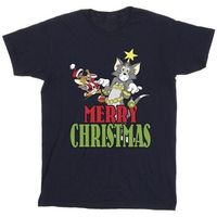 dessins animes tops y camisetas merry christmas baubles para nino