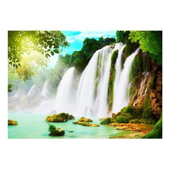 Papel Pintado 3d - Belleza De La Naturaleza: Cascada (400x280 Cm)