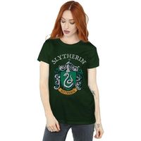 harry potter camiseta slytherin para mujer