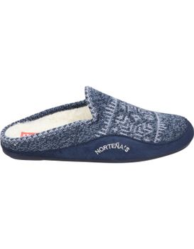 Pantuflas Destalonadas Norteñas 48-148 En Azul Marino 40