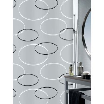 Cortina De Ducha Textil 180 X 200