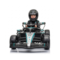 formula 1 mercedes amg petronas negro - coche electrico infantil para ninos bateria 12v con mando control remoto