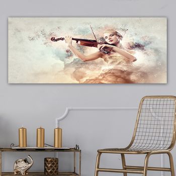 Pintura Decorativa Lienzo Yty139307069_50120 Multicolor 50x120