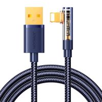 cable joyroom s-ul012a6 usb-a a lightning 12m azul carga rapida 3a