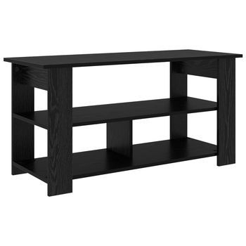 Soporte Para Tv | Mueble De Salón | Gabinete De Tv Roble Negro 100 X 40 X 50 Cm