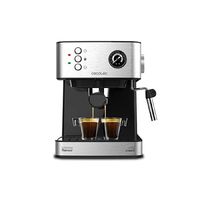 cecotec cafetera express power espresso 20 professionale 850 w 20 bares manometro deposito de 16l brazo doble salida