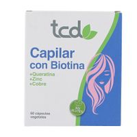 tcuida capilar con biotina 60 capsulas
