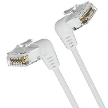 Cable Ethernet Vention IBOWG Cat.6A 1.5m Cabeza Rotatoria 360º Blanco 10Gbps
