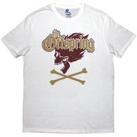 offspring - the tops y camisetas screaming skull para hombre