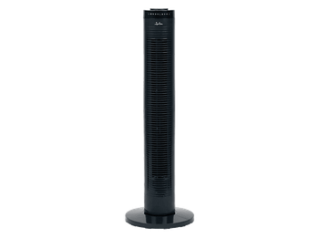 Ventilador de torre - Jata JVVT3044, 45 W, 3 Velocidades, Caudal 1080 m³/h, Temporizador hasta 7.5h, Negro