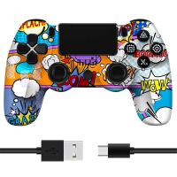 mando bluetooth inalambrico compatible ps4 vibracion dual bateria 600mah antideslizante