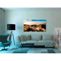 fotomural vinilo paisaje montanoso niebla 400 x 300 cm