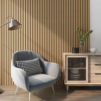 set de 4x paneles de pared vang acustico mdf 120x60x2cm 288 m - roble oscuro neuholz