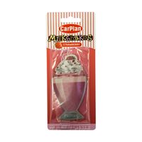 milkshake carded air freshener - strawberry