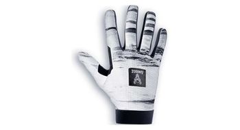 Guantes largos de garra salvaje animoz blanco