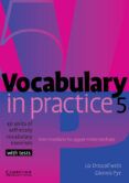 vocabulary in practice 5 40 units of self-study vocabulary exerc ices