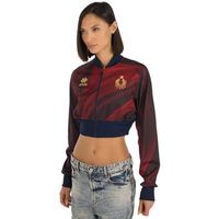 errea chaqueta naz italia volley crop ad para mujer