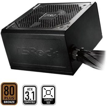 Fuente de Alimentación Asrock PRO-650B 650W Certificación 80 PLUS Bronze ATX