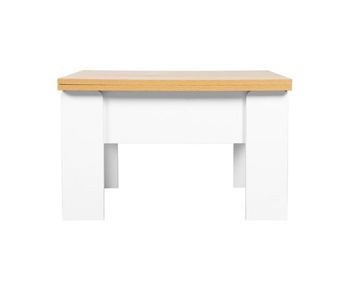 Mesa de centro elevable y extensible filippa 75x47x75cm