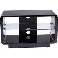 alphason luna 800 tv stand - black black