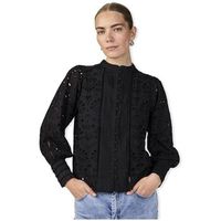 yas blusa yas noos alessia shirt ls - black para mujer