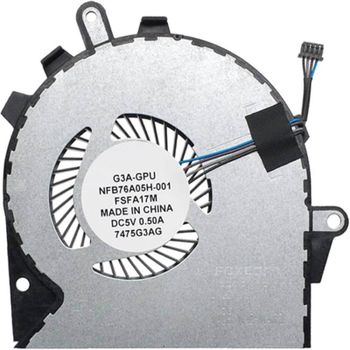 Ventilador Gpu Para Portátil Hp Omen 15-ce 15-ce000 15-ce010ca 15-ce020ca 15-ce030ca 15-ce051nr 17-an