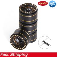 4 piezas de bujes de rueda de aluminio con beadlock de 10 para crawler rc 118 trx4m bronco defender scx24 utb18 fcx18 piezas de mejora