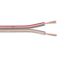 goobay cable para altavoz 2x25mm 100m transparente