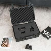 caja dura impermeable portatil maletin exterior espuma personalizable para electronica drones 56x44x22 cm