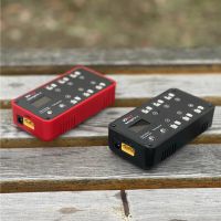 vifly whoopstor 3 40 w 13 a  6 cargador de bateria de lipo de 1s y 6 puertos con funcion de almacenamiento pantalla le