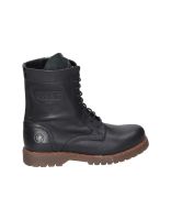 botines de piel militares c tapioca c350-11 negros para mujer 37