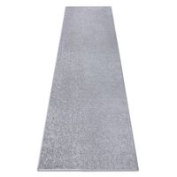 alfombra de pasillo santa fe plata 92 llanura color solido 80x170 cm