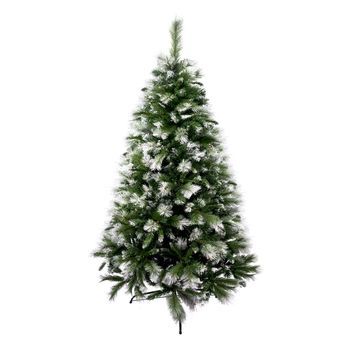 Solagua Árbol De Navidad Artificial Extra Relleno Nevado 180cm 690 Ramas, Árbol Con Hojas Combinadas, Piñónes Y Soporte Metálico, Diámetro 95cm