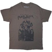 the damned camiseta manga larga party flyer para mujer