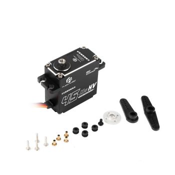 FLASH HOBBY M45CHW Servo Digital Impermeable de Engranaje Metálico sin Núcleo y con 45KG de Par