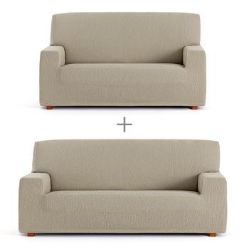 Fundas De Sofa Mod/7 Elastica Troya 3-2 Pl. C/11