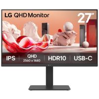 lg 27ba65qb-b 27 2560x1440 100hz ips hdr10 usb-c altavoces pivot height adjust