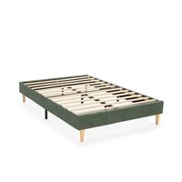 base tapizada bari 90x190 cm color verde