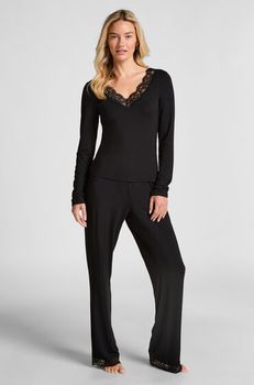 Hunkemöller Conjunto de pijama Negro