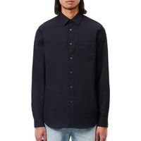 lacoste camisa manga larga popeline para hombre
