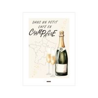 poster champagne no1 sin marco - 50 x 70 cm