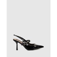 kamome trends zapatos de tacon salon alexa negro para mujer