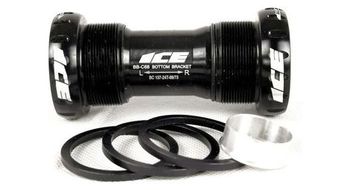Shimano hollowtech sram gxp 68 73mm caja de pedalier ice negra